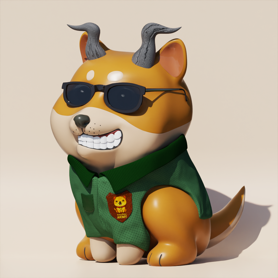 Baby Doge 3D #8604