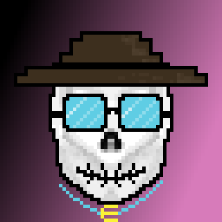 AlgoSkull #411 NFT on Algorand