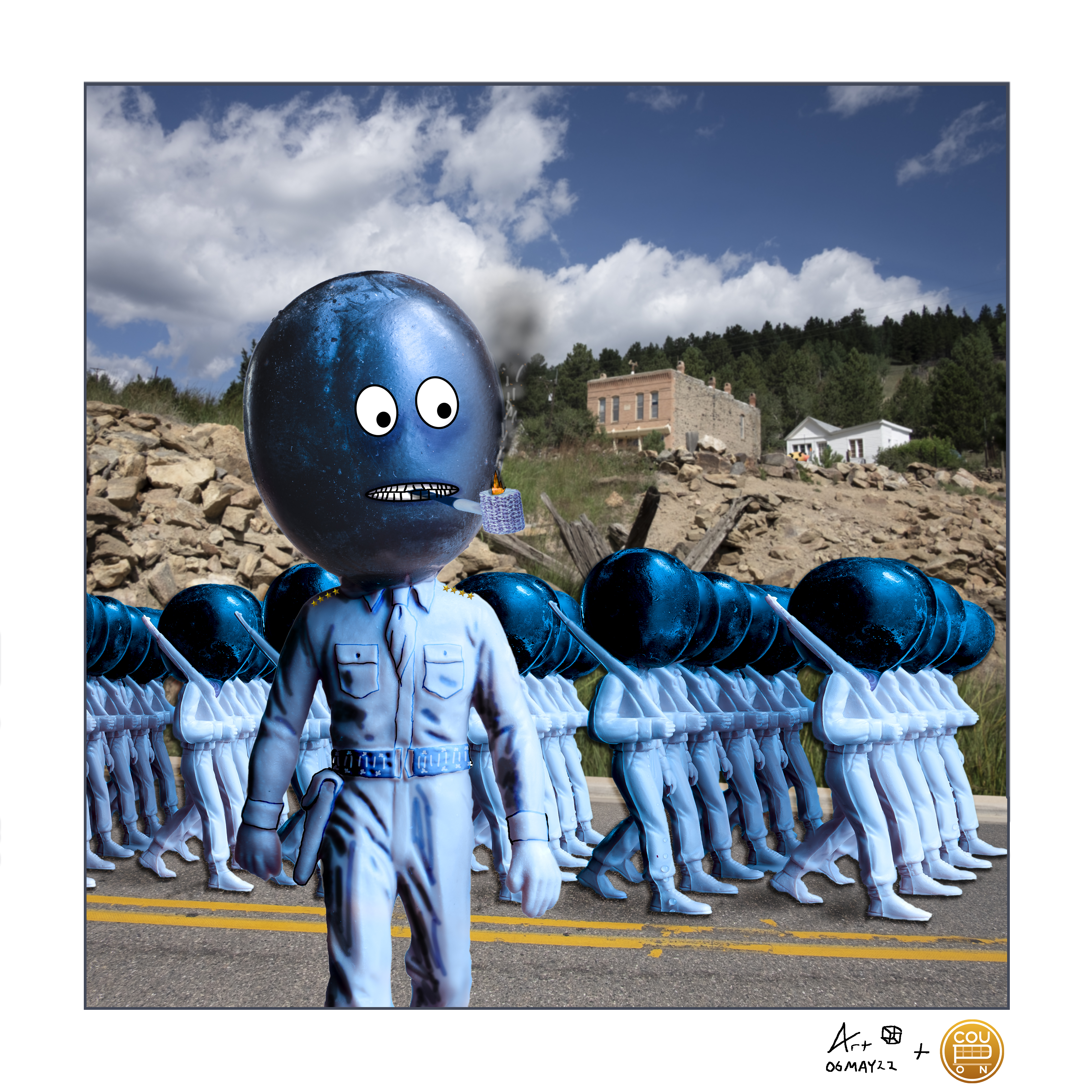 The Valiant Grapes Brigade NFT on Algorand