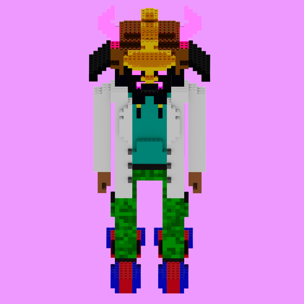 Cubed 030 (rare) NFT on Algorand