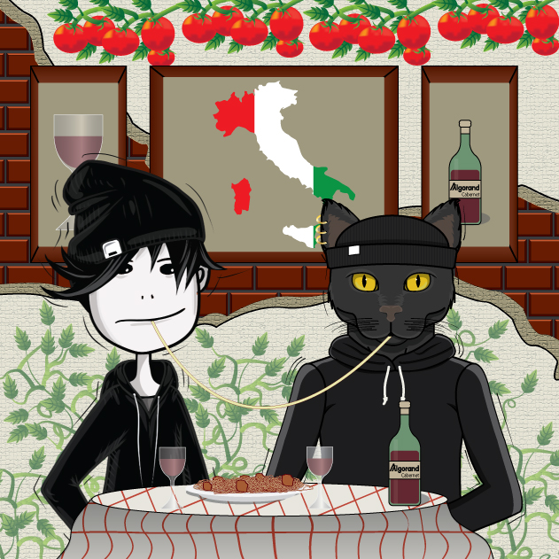 9Lives x Alex Dinner Party #218 NFT on Algorand