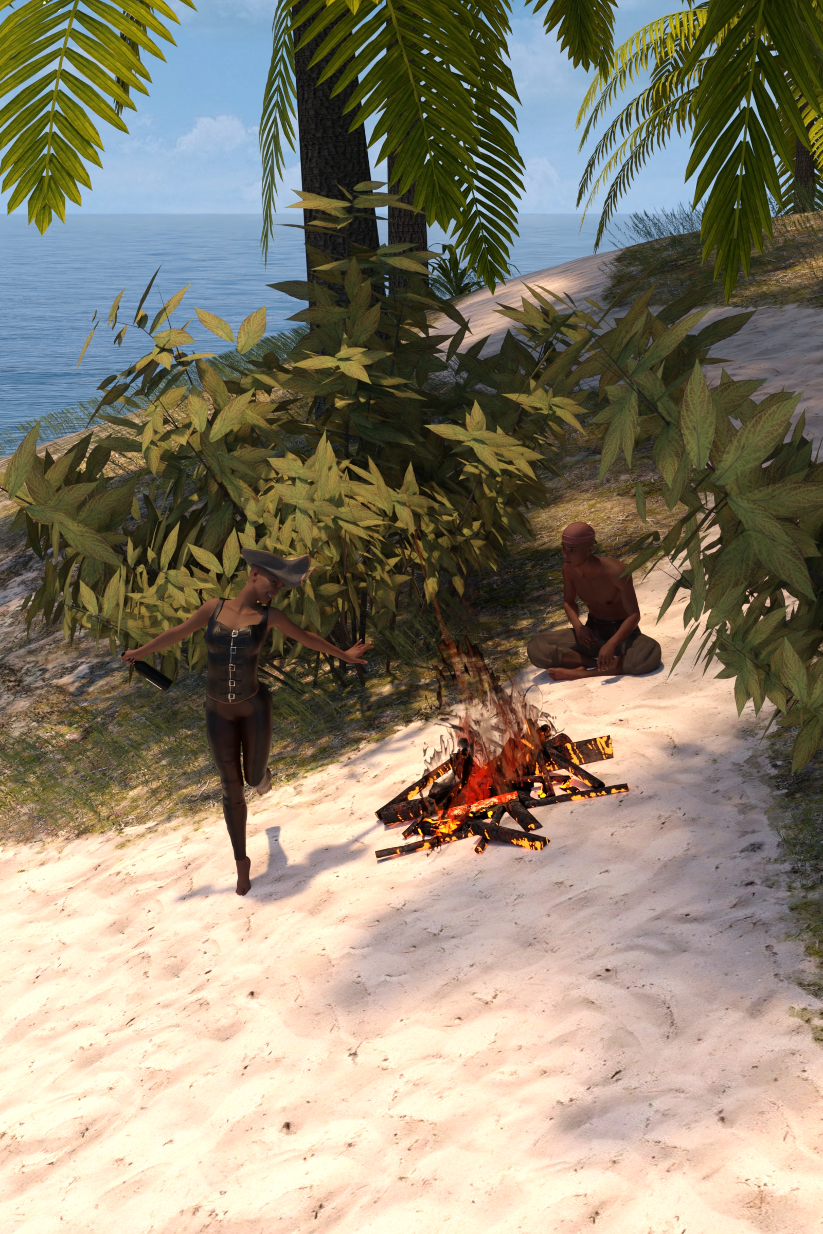 Waiting for rescue