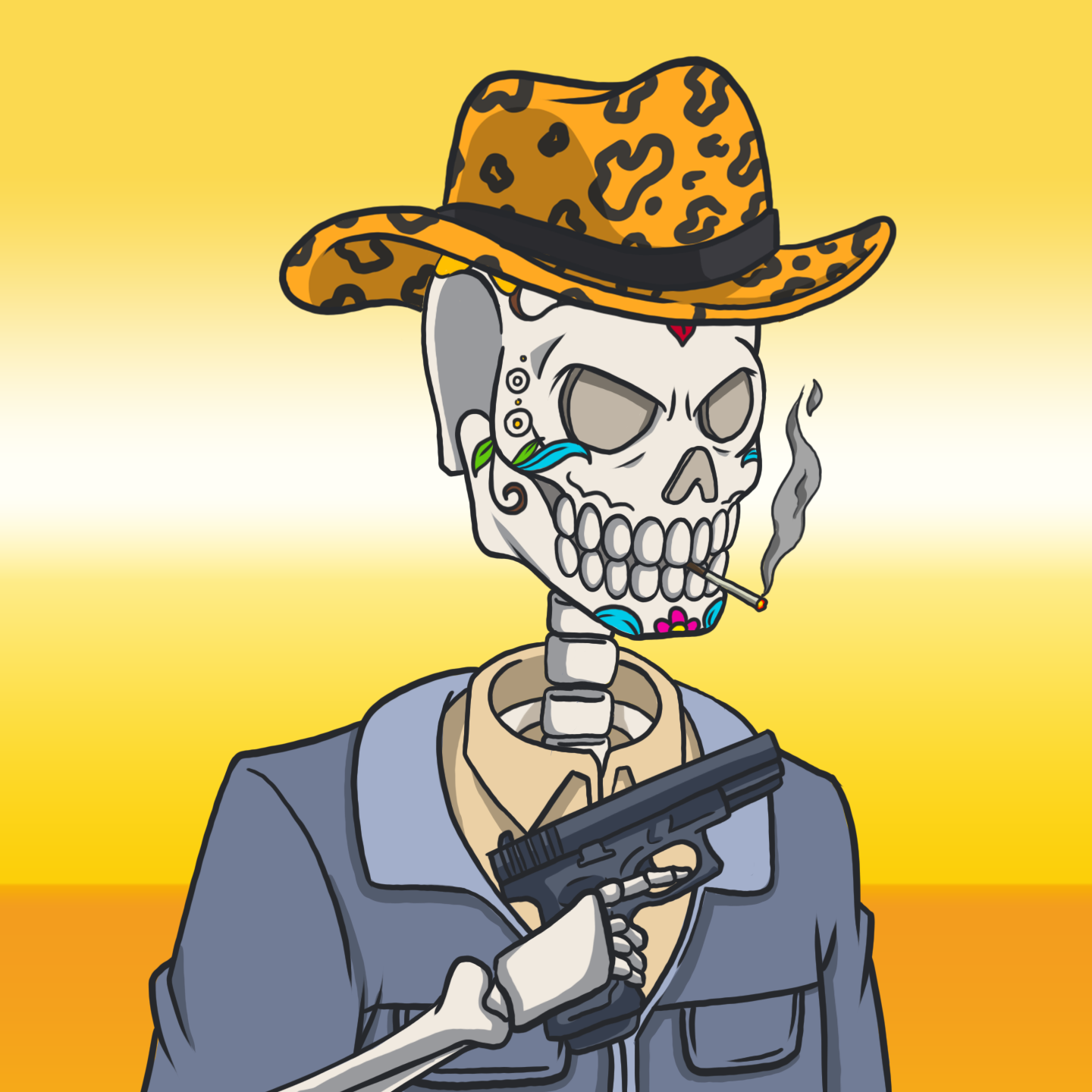 Skelly Cowboy #887