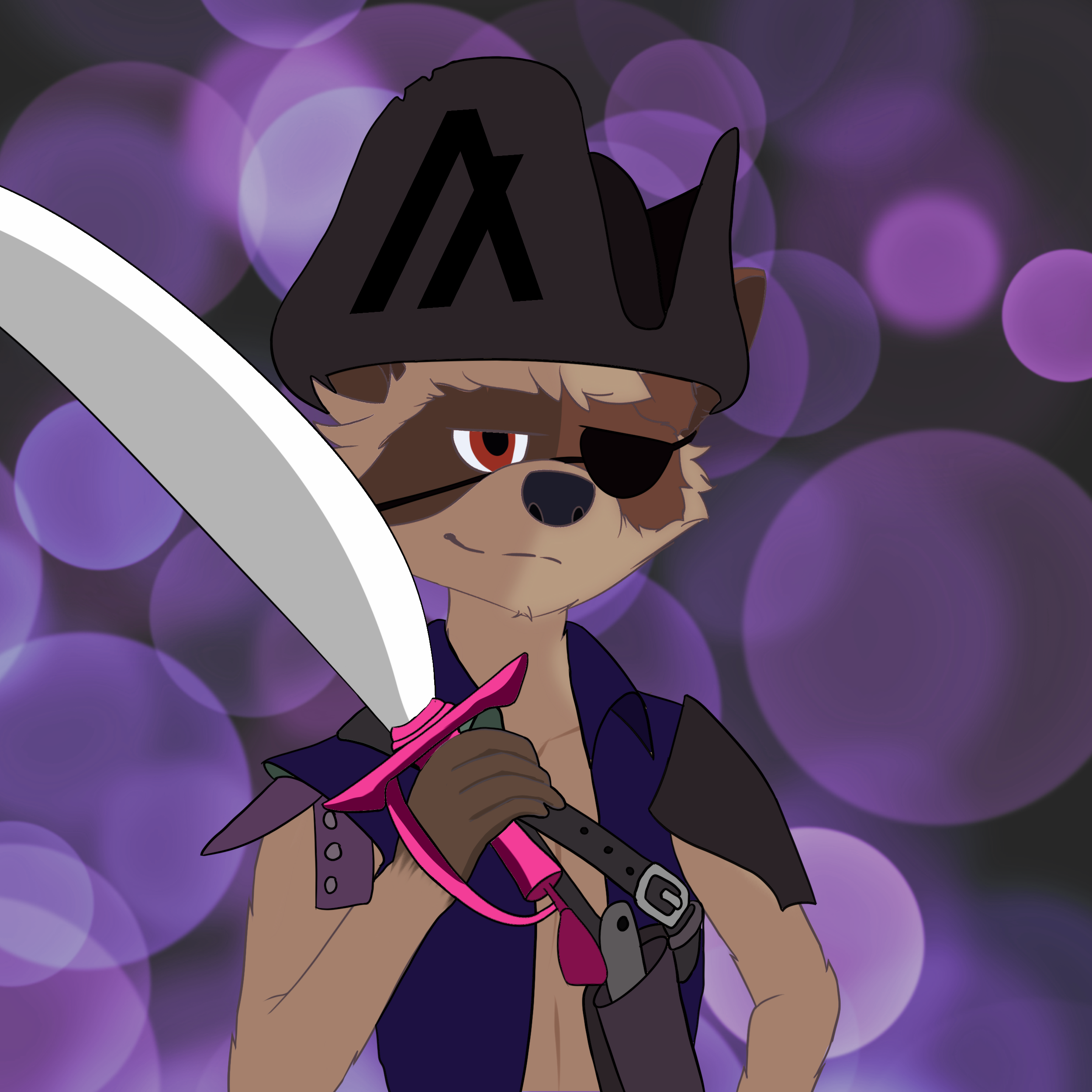 CryptoRaccoon#78 NFT on Algorand