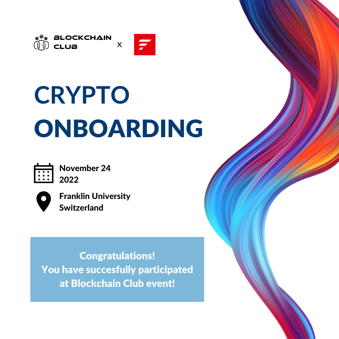 USI BC Crypto Onboarding NFT on Algorand