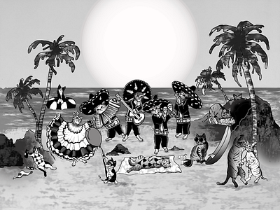 The Cats' Beach