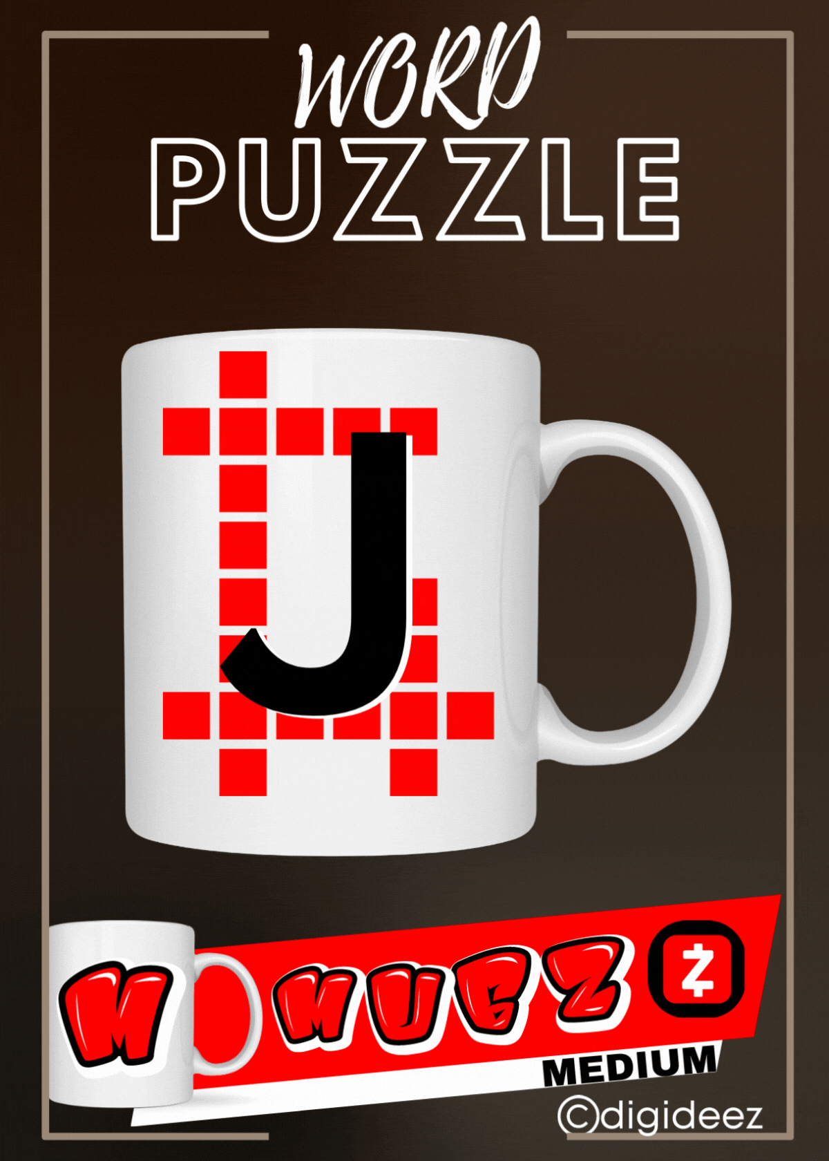 Letter J Medium