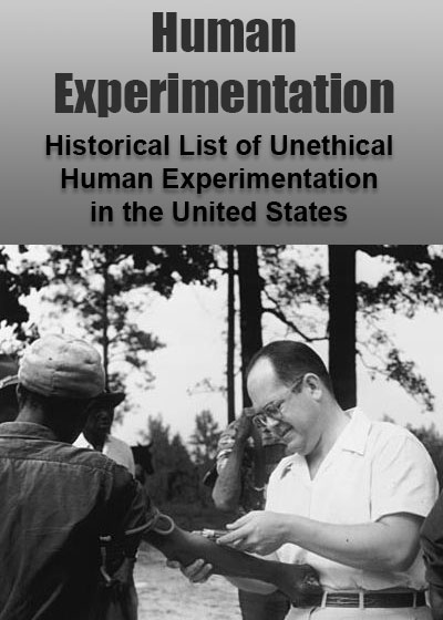HUMAN EXPERIMENTATION