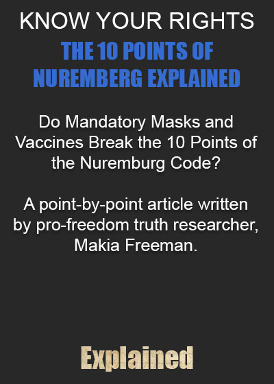 THE 10 POINTS OF NUREMBERG EXPLAINED