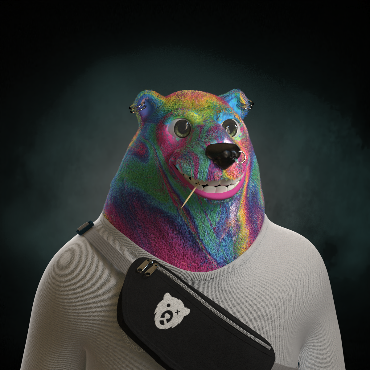 Crypto Polar Bear Club #7154