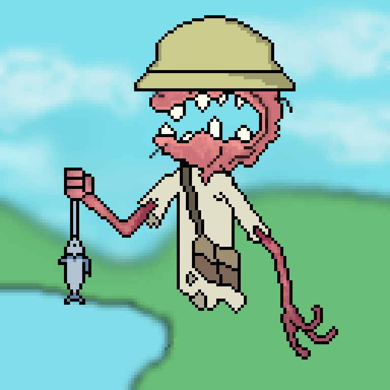 PixelTesticle #14 NFT on Algorand