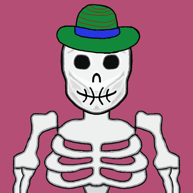 AlgoSkull Gen2 #002 NFT on Algorand