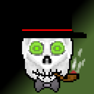 AlgoSkull #619 NFT on Algorand