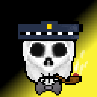 AlgoSkull #283 NFT on Algorand