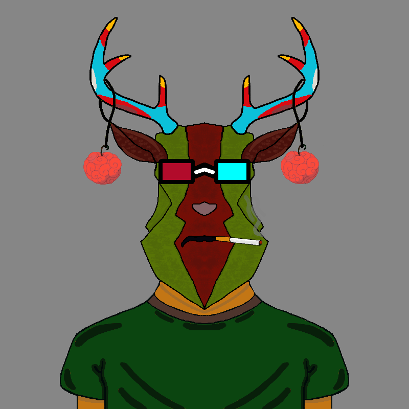 Mutant Deer #046 NFT on Algorand