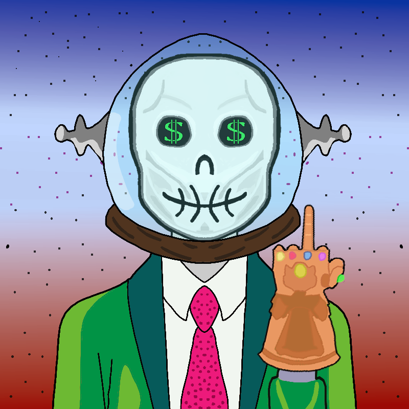 AlgoSkull Gen2 #225 NFT on Algorand