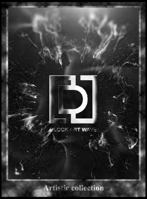 Block Art Wave - Promo Card
