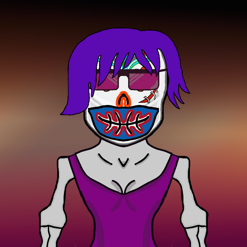 AlgoSkull Gen2 #212 NFT on Algorand