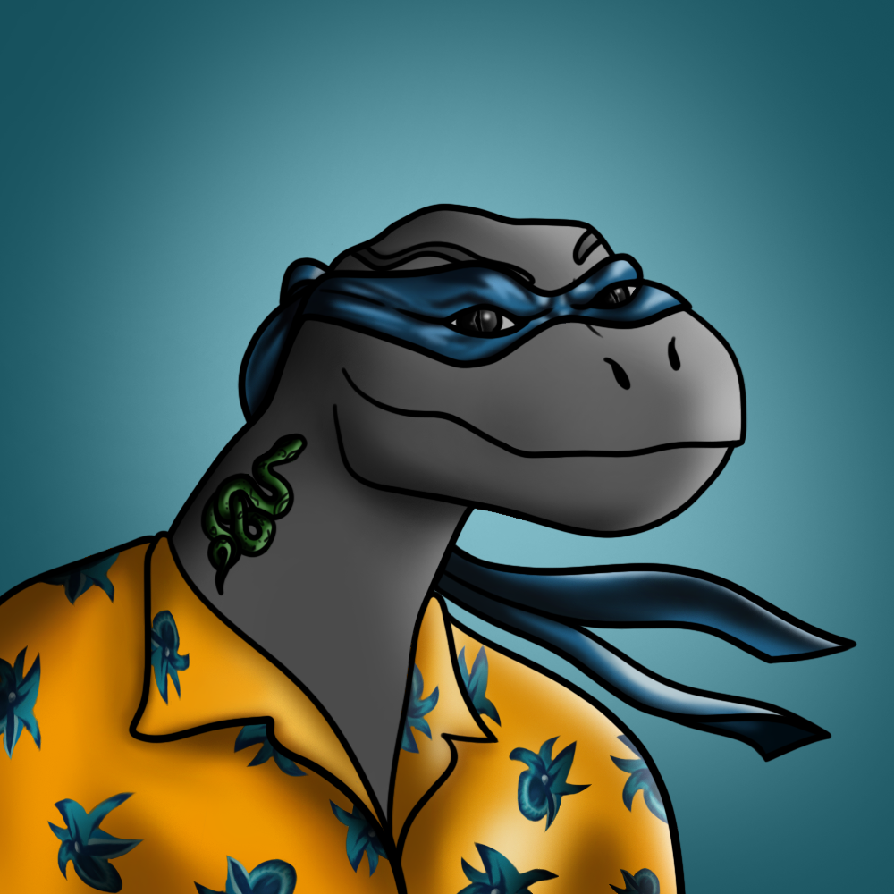 Algo Dinosaur Rare #85 NFT on Algorand