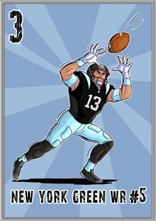 New York Green WR #5