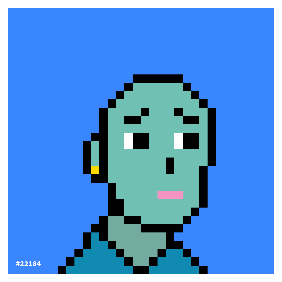 AlgoHeads #22184 NFT on Algorand