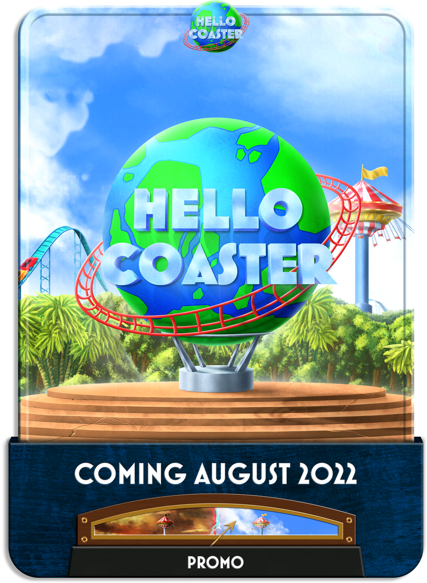 Hello Coaster - Hello Promo Card