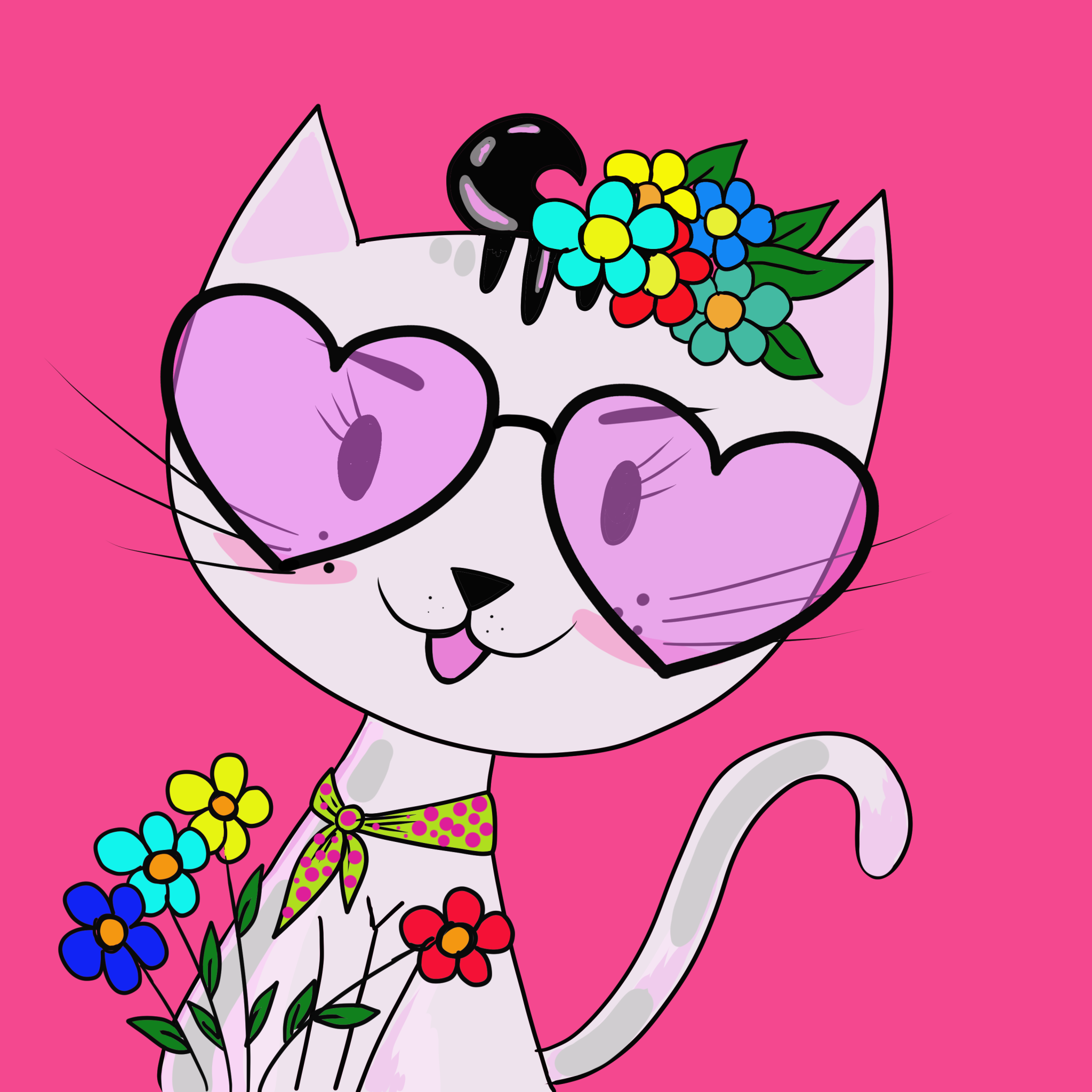Algo Spectacular Cats #014 NFT on Algorand