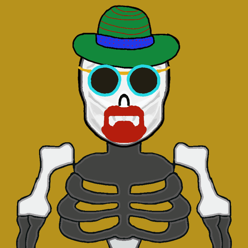 AlgoSkull Gen2 #012 NFT on Algorand