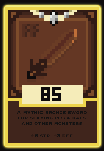 Bronze Sword (Mythic) NFT on Algorand