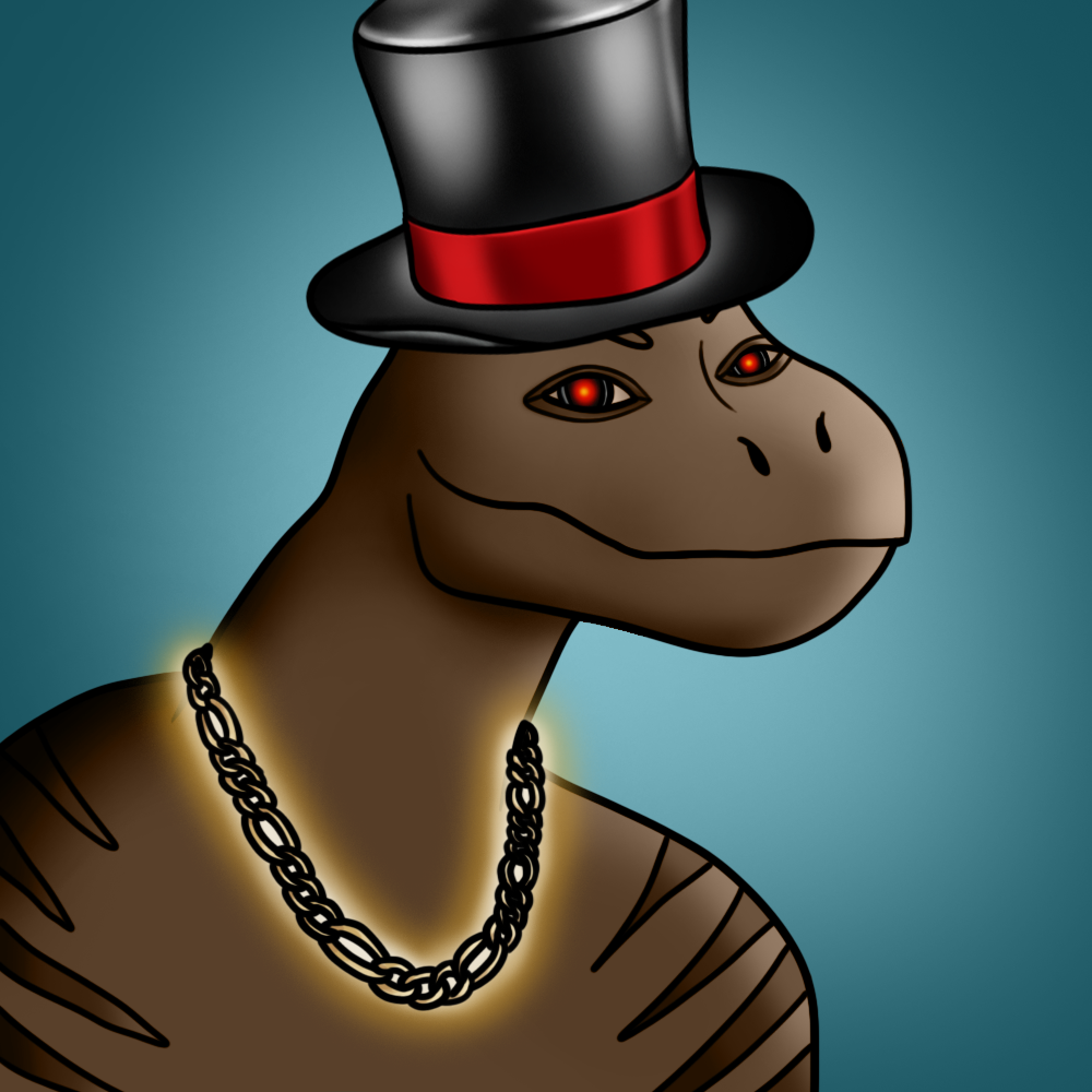 Algo Dinosaur Rare #58 NFT on Algorand