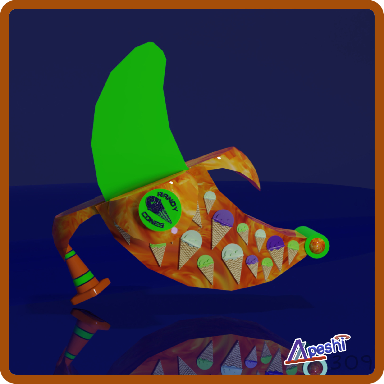 Banana-Mint 309 NFT on Algorand