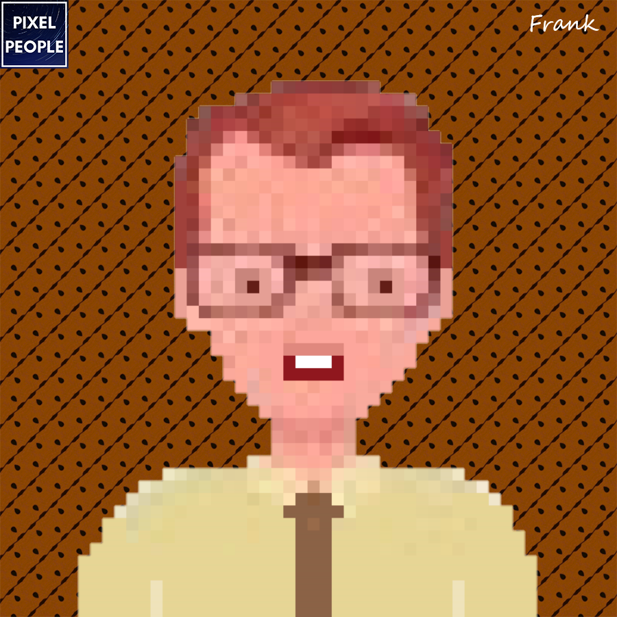 Pixel People #33 - Frank NFT on Algorand