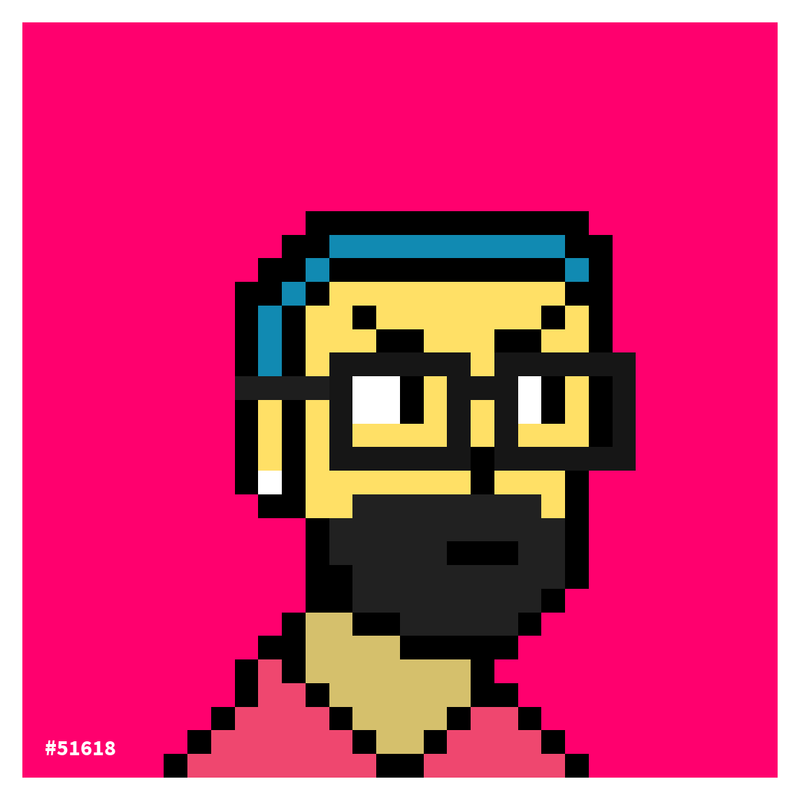 AlgoHeads #51618 NFT on Algorand