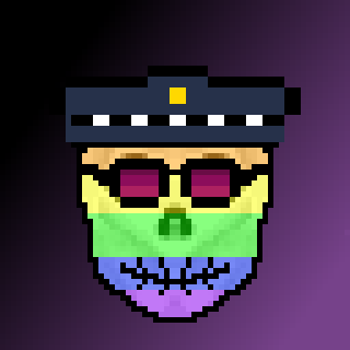 AlgoSkull #133 NFT on Algorand