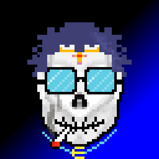 AlgoSkull #616 NFT on Algorand