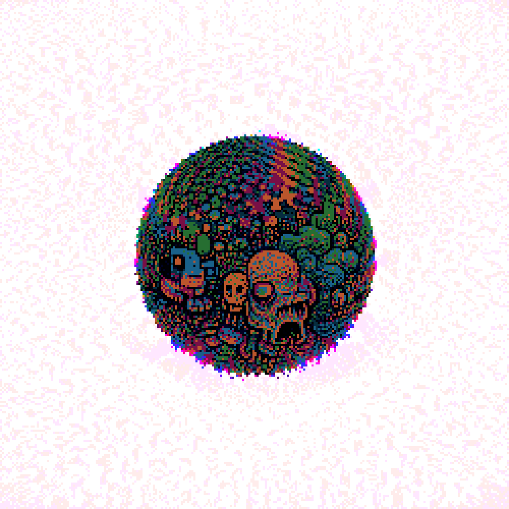 TRIPPY SKULLS PLANET