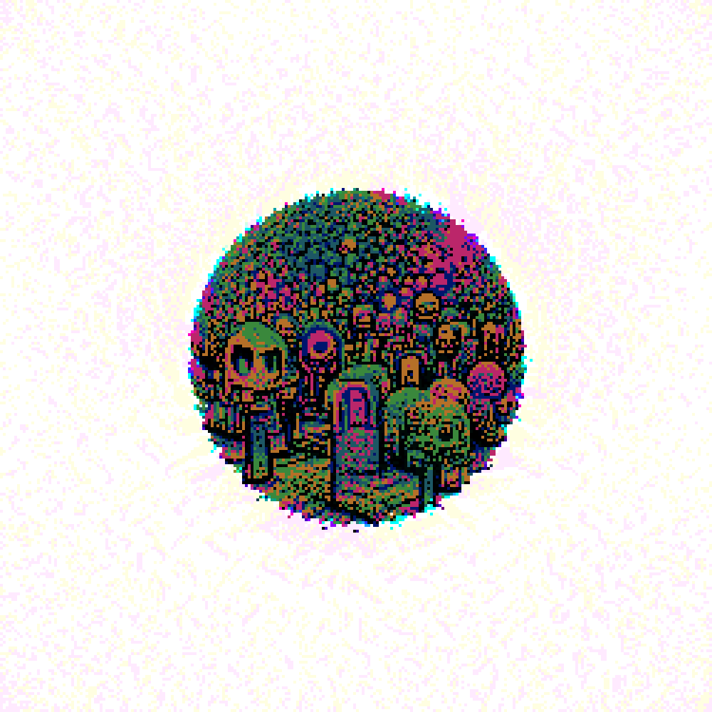 TRIPPY GRAVEYARD PLANET