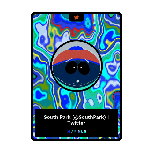 Cartman Marble Card #455 NFT on Algorand
