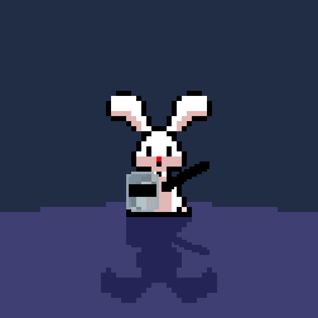 CryptoBunny Rare #128 NFT on Algorand