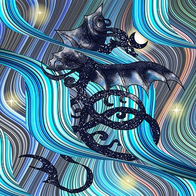 Night dragon 2023 Universal_smile X Let Yourself Go by Mpozzecco
