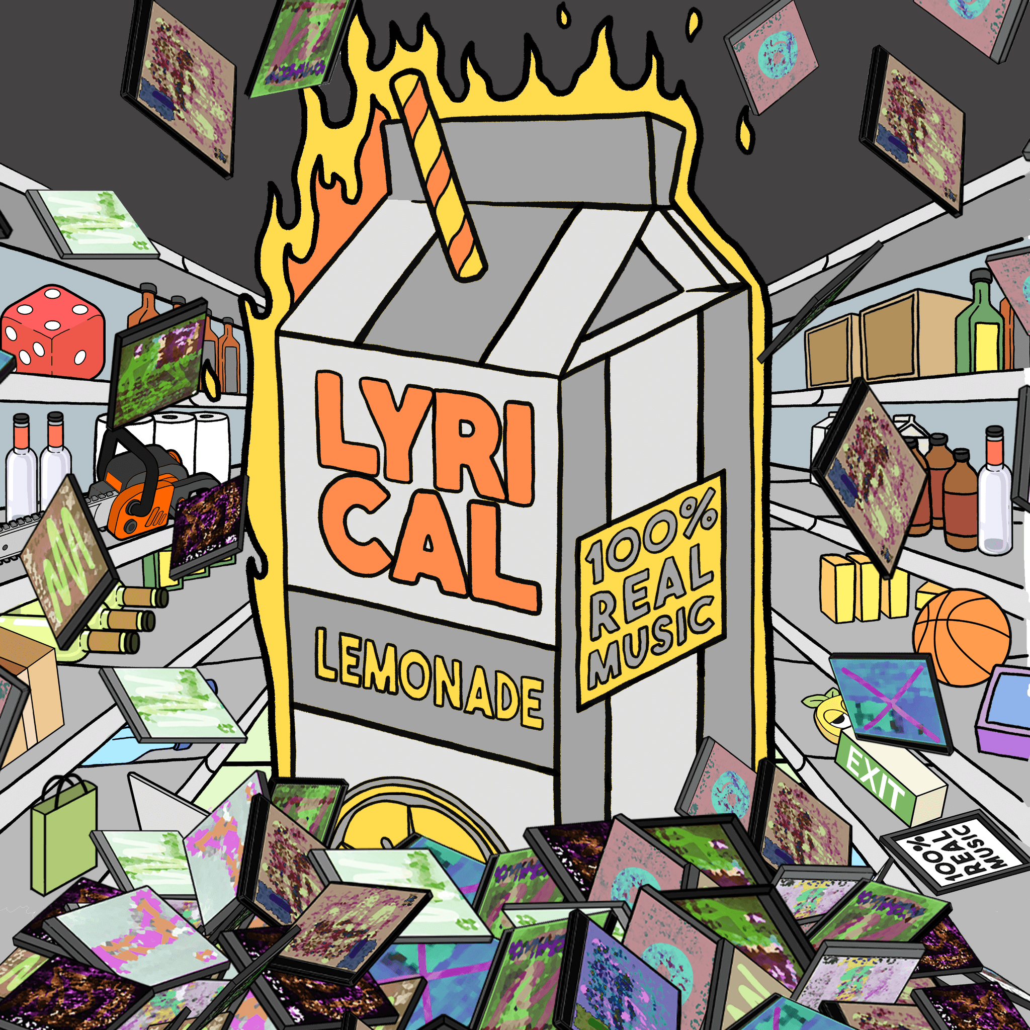 Lyrical Lemonade Carton #480