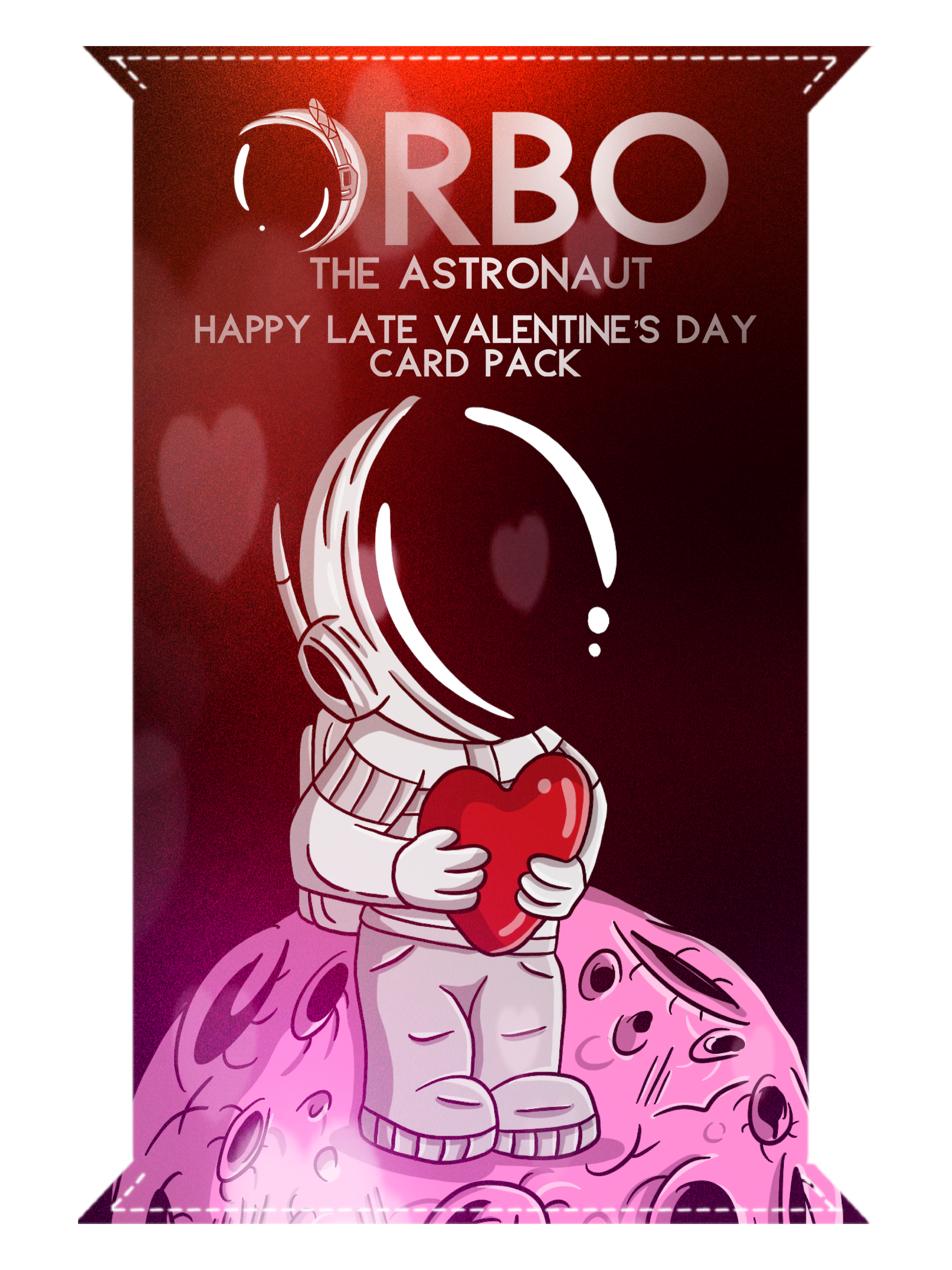 Happy Late Valentine's Day Card Pack