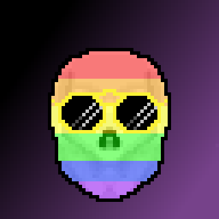 AlgoSkull #218 NFT on Algorand