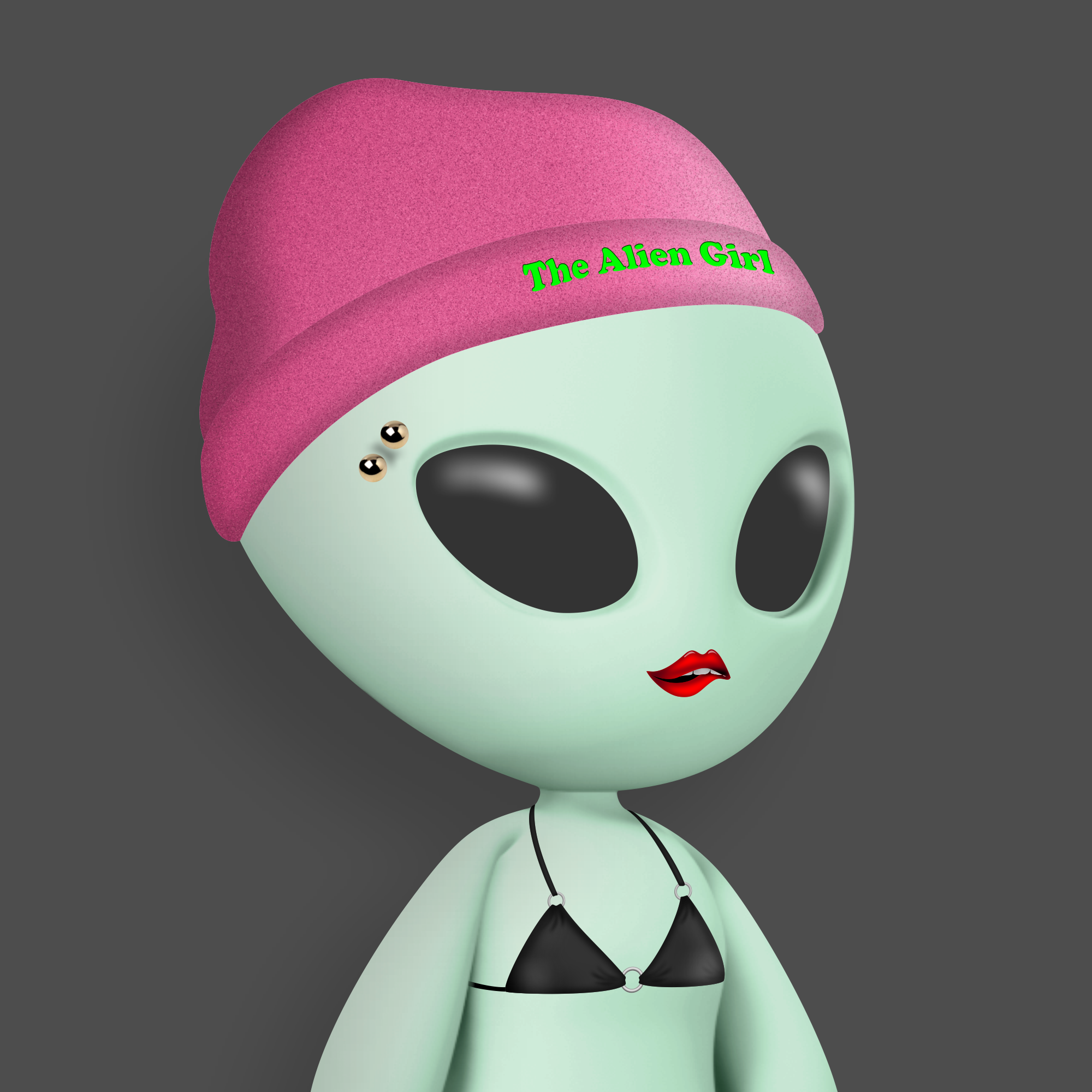 Alien Girl 2680