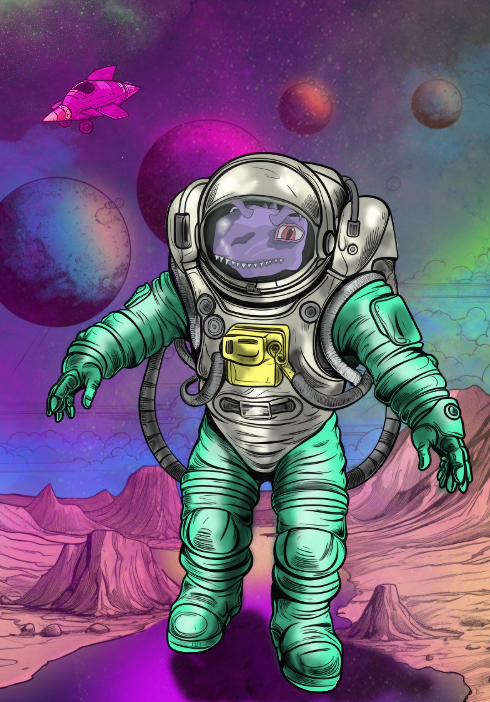 Dino on Pluto