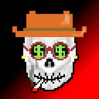 AlgoSkull #14 NFT on Algorand