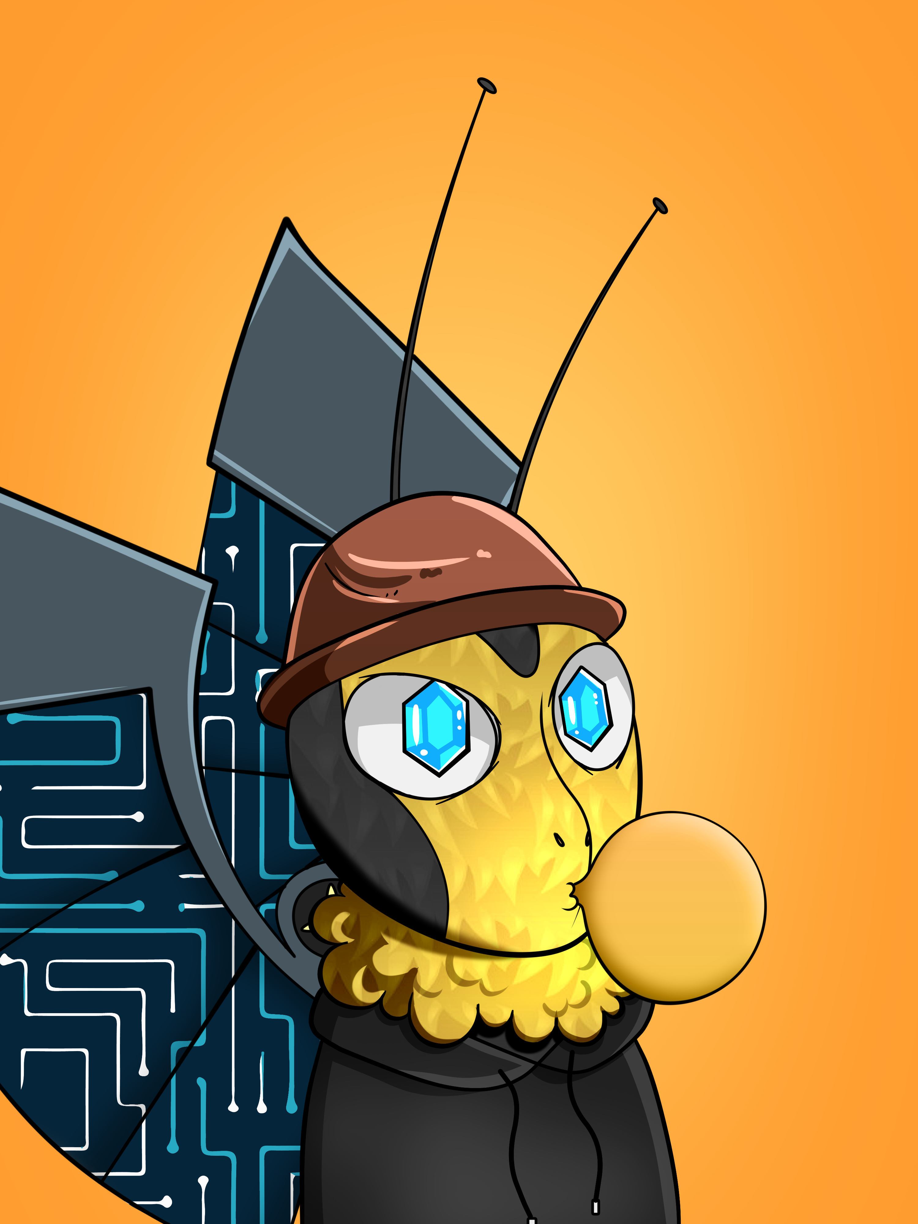 Buzzy Bees 760 NFT on Algorand