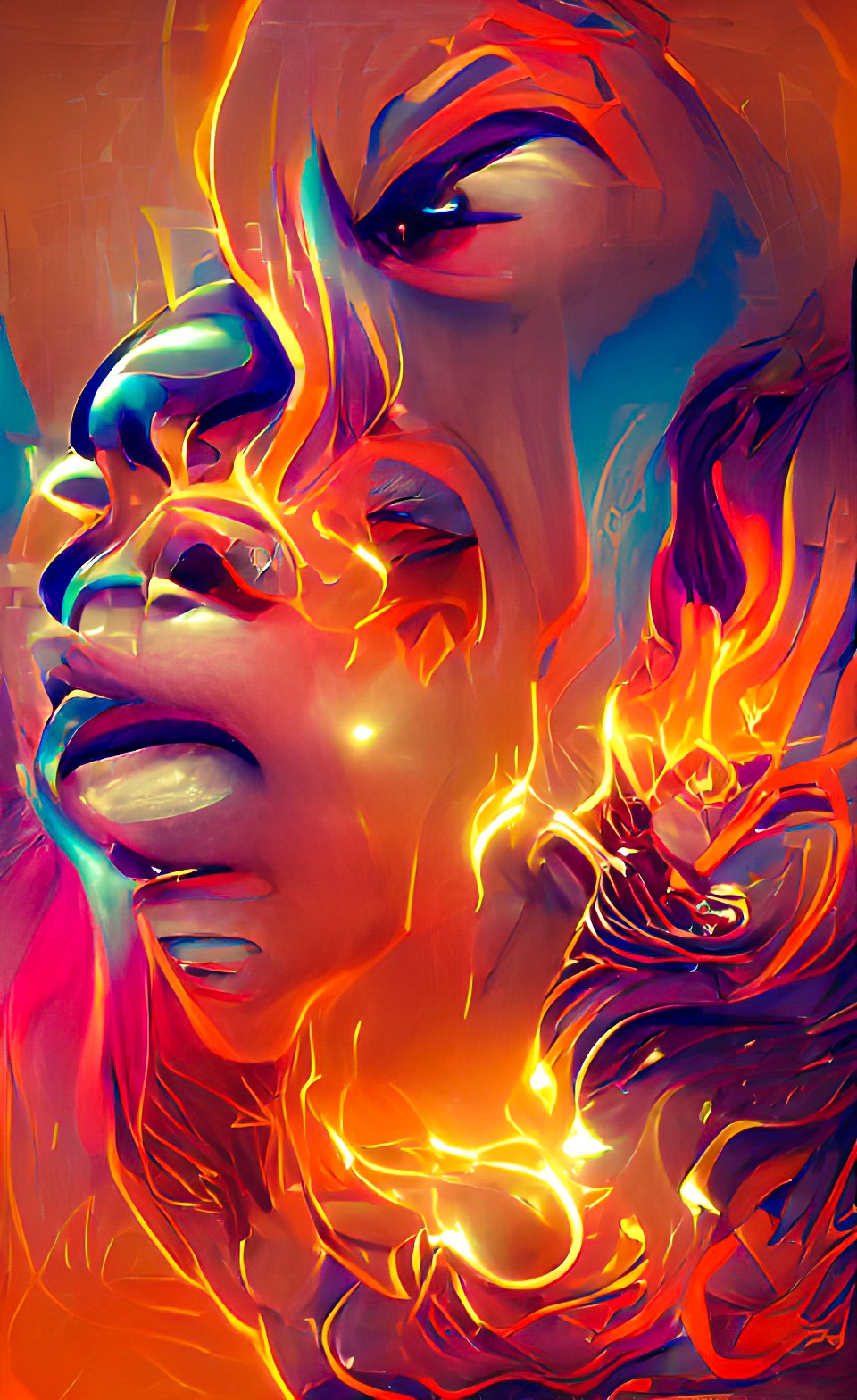 Soul On Fire - Gluttony NFT on Algorand