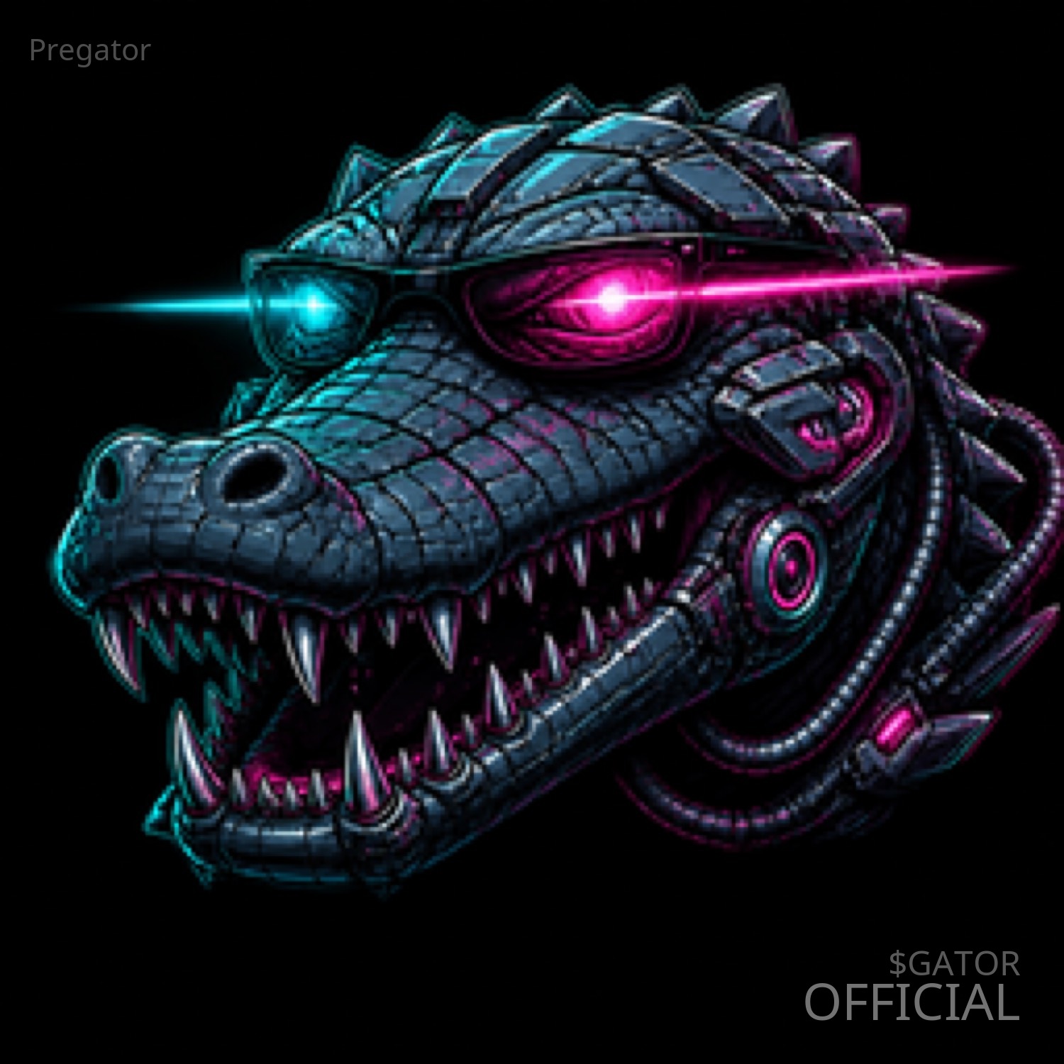 Pregator Official Logo NFT artwork