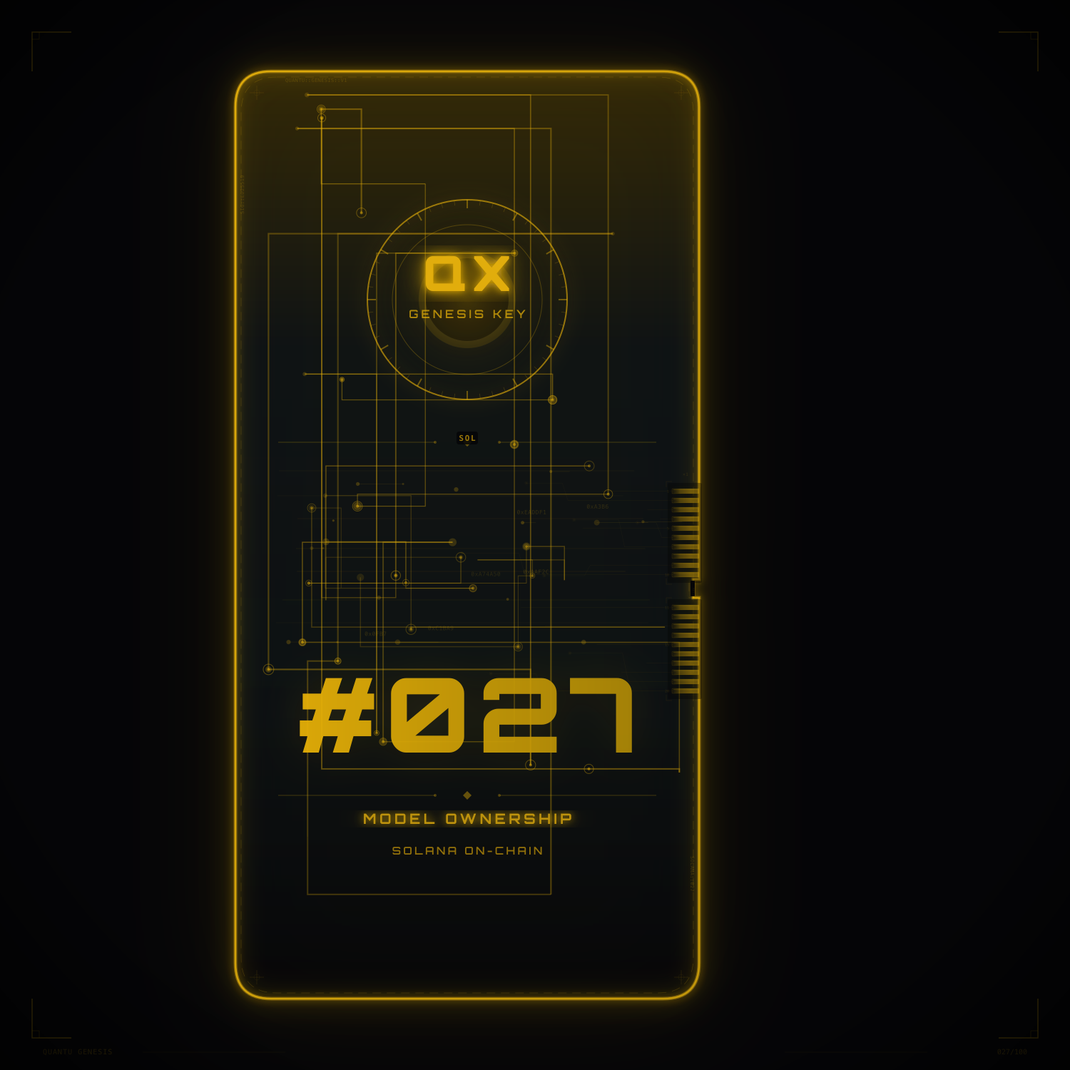 QX Genesis Key #027